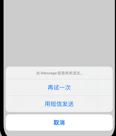白茅湖农场apple维修iPhone上无法正常发送iMessage信息
