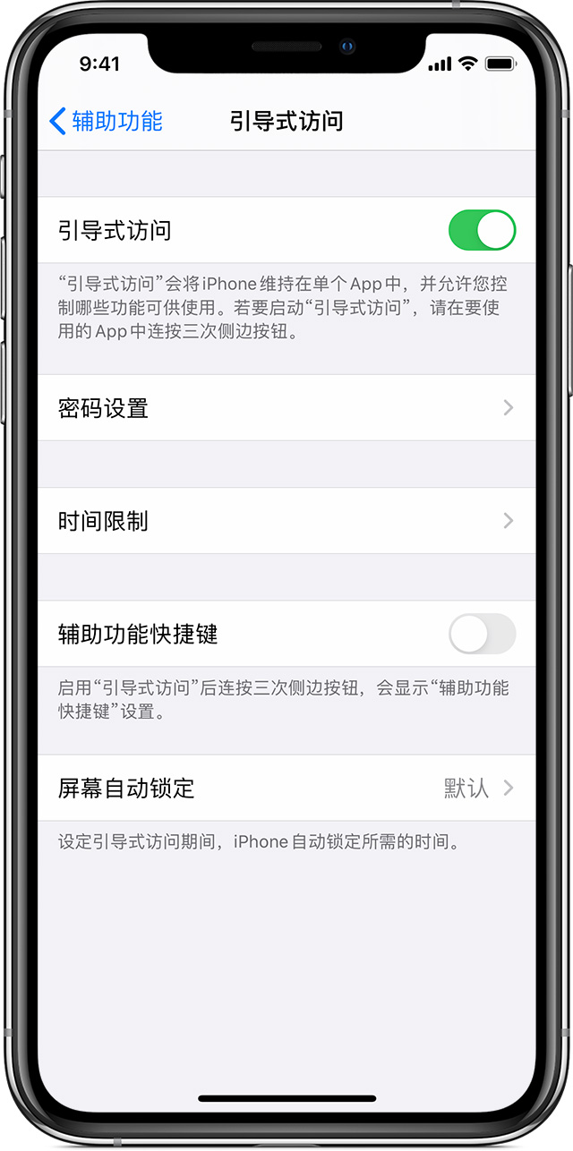 白茅湖农场苹果手机维修分享如何在 iPhone 上退出引导式访问 